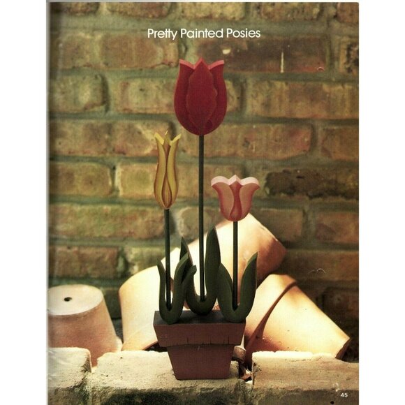 Plaid Seasons of Folk Art Decorative Painting Instruction Pattern Book 1985 - Picture 11 of 12